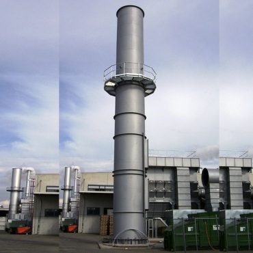 Self Supporting Chimney Manufacturers, Exporters in India